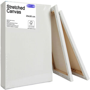 20x30cm (8″ x 12″) Blank Stretched Canvas