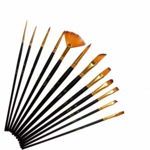 Filbert Synthetic Hair Art Brushes